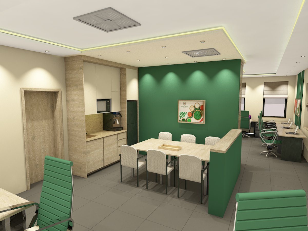 Telek Paprika Office Building - Engineers' Kitchenette